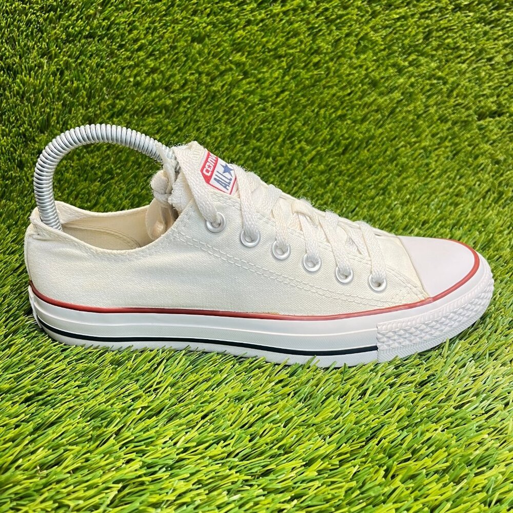 Converse Chuck Taylor All Star Low Womens Size 8 White Walking Shoes Sneakers